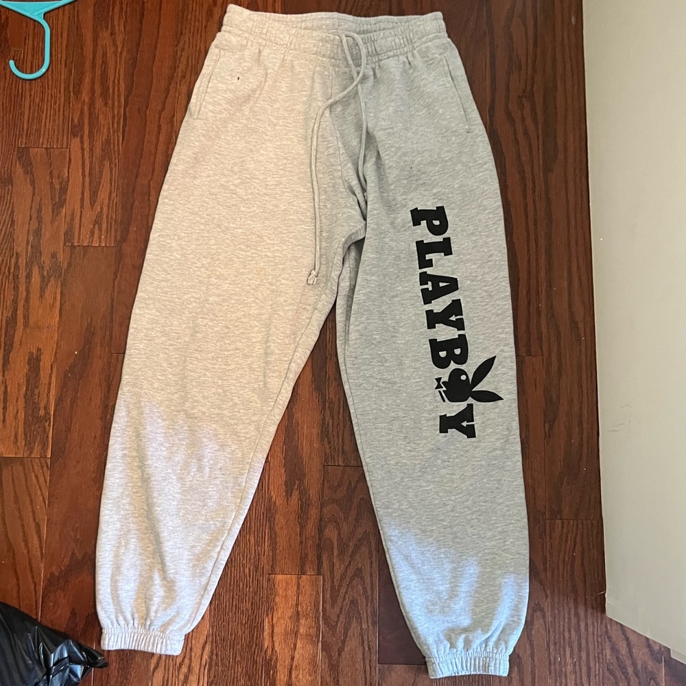 playboy pacsun gray sweats